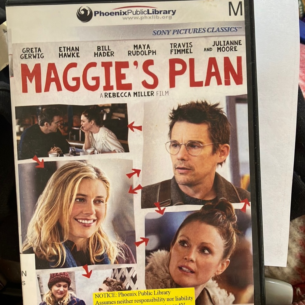 Maggie’s plan dvd